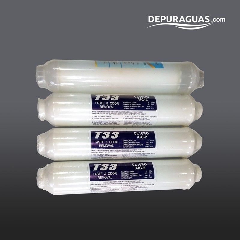 Pack de filtros RO 2"x10 Pack de filtros RO 2"x10