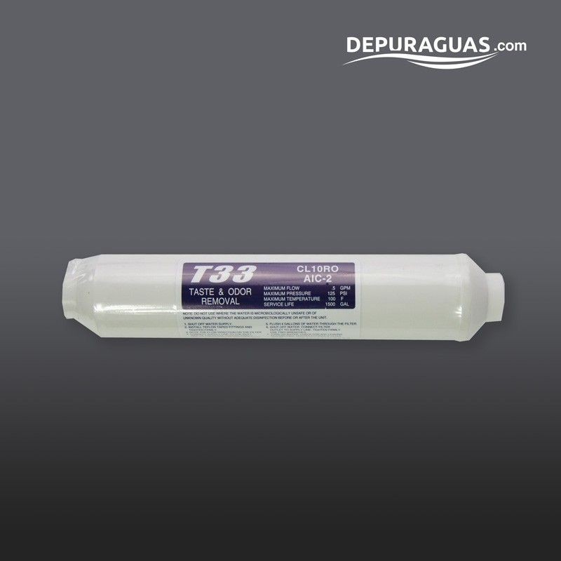 Post filtro CARBON 2"x10